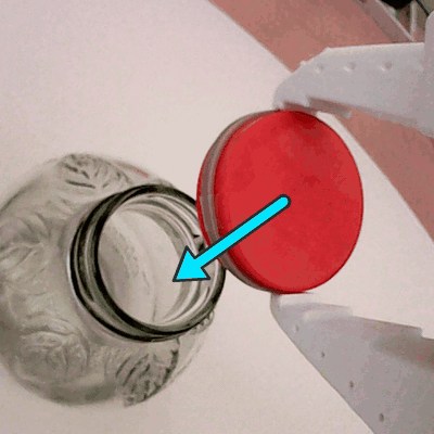 Corrective demonstration segment: place, northeast adjustment.