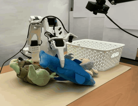Autonomous robot rollout: claw machine.